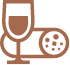 a brown and black logo