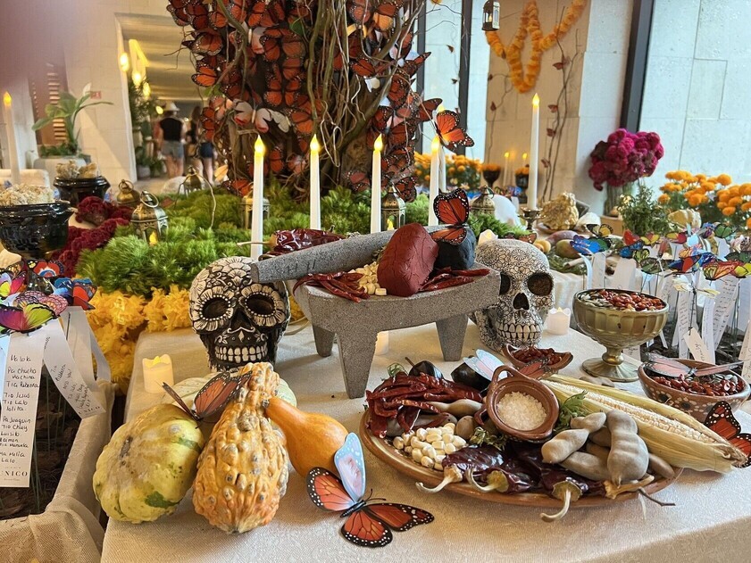 day of the dead at unico riviera maya